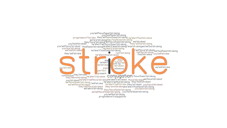 Stroke Past Tense: Verb Forms, Conjugate STROKE - GrammarTOP.com