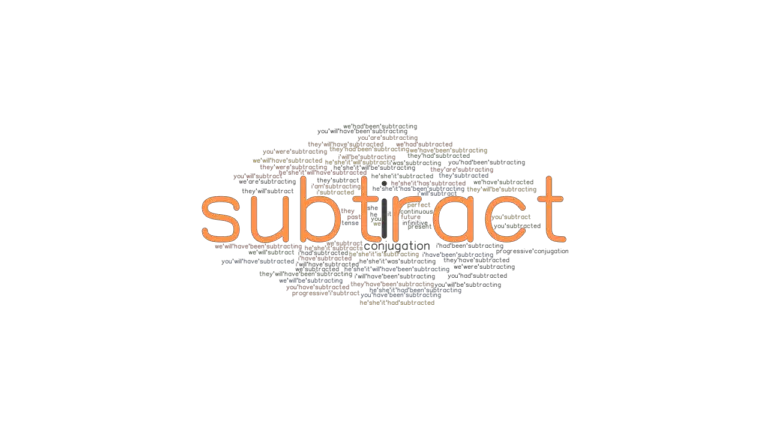 subtract-past-tense-verb-forms-conjugate-subtract-grammartop