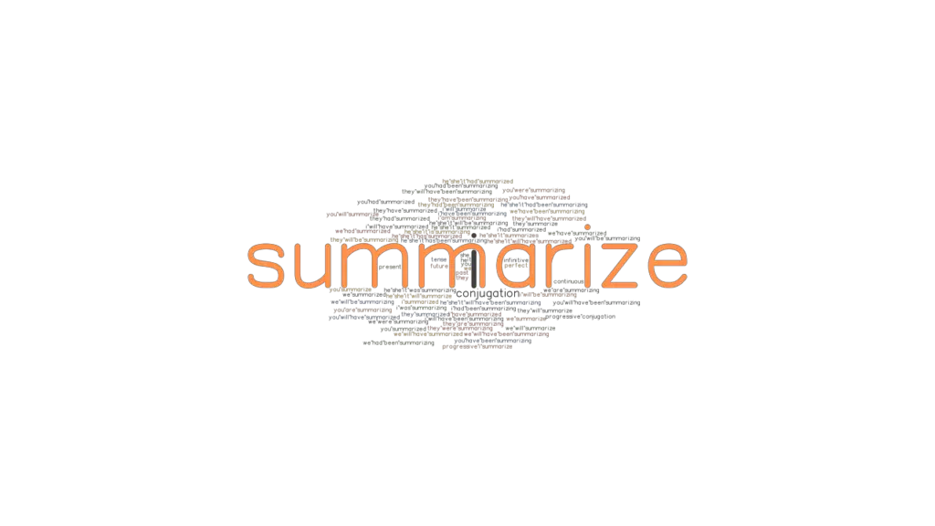 summarize-past-tense-verb-forms-conjugate-summarize-grammartop