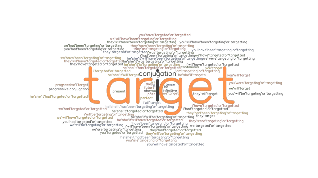 Target Past Tense Verb Forms, Conjugate TARGET