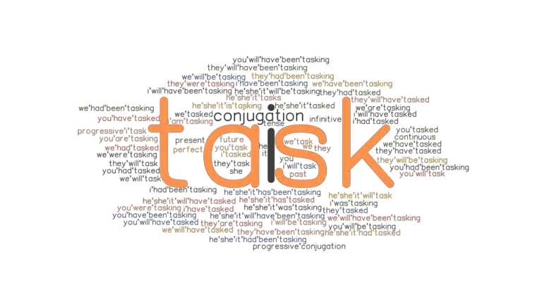 what does task verb mean