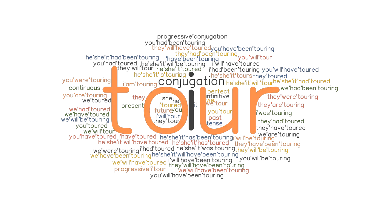tour verb examples