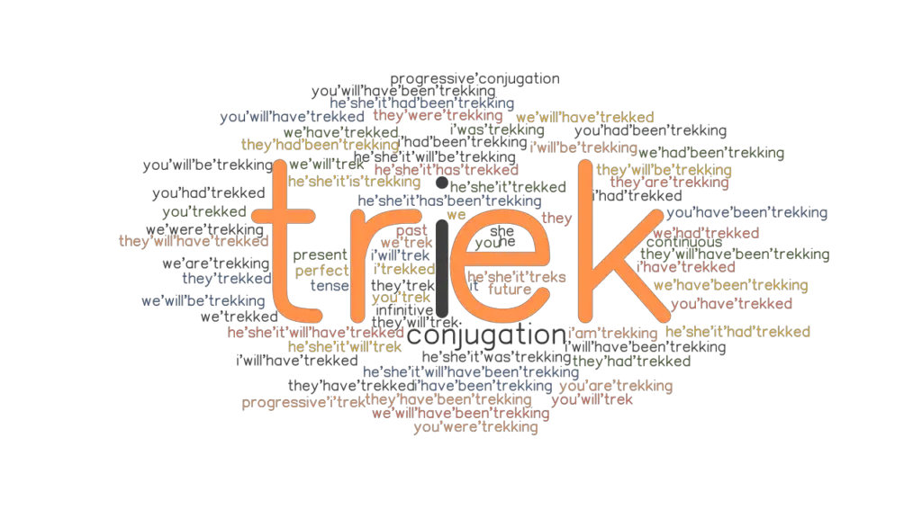 trek-past-tense-verb-forms-conjugate-trek-grammartop