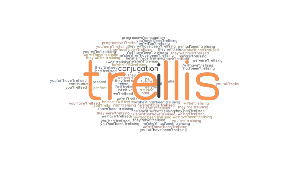 Trellis Past Tense Verb Forms, Conjugate TRELLIS