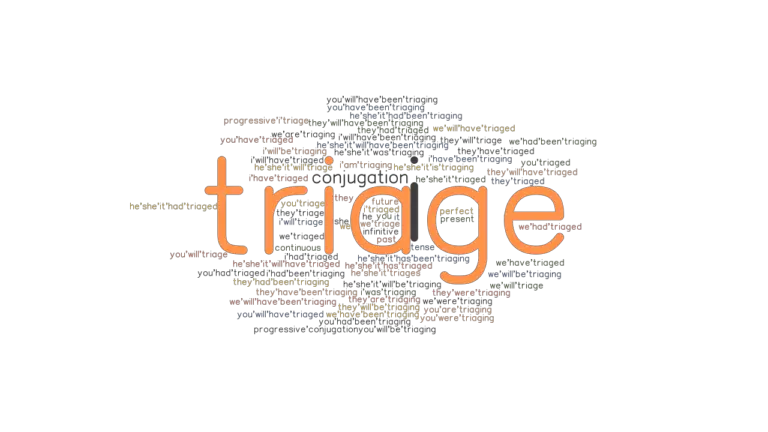 Triage Past Tense: Verb Forms, Conjugate TRIAGE - GrammarTOP.com