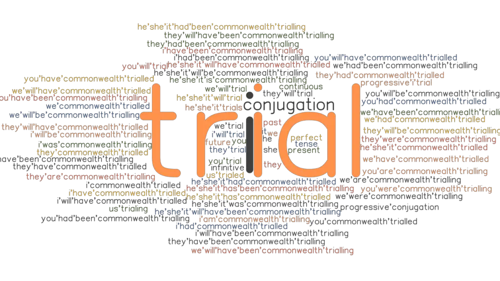 trial-past-tense-verb-forms-conjugate-trial-grammartop