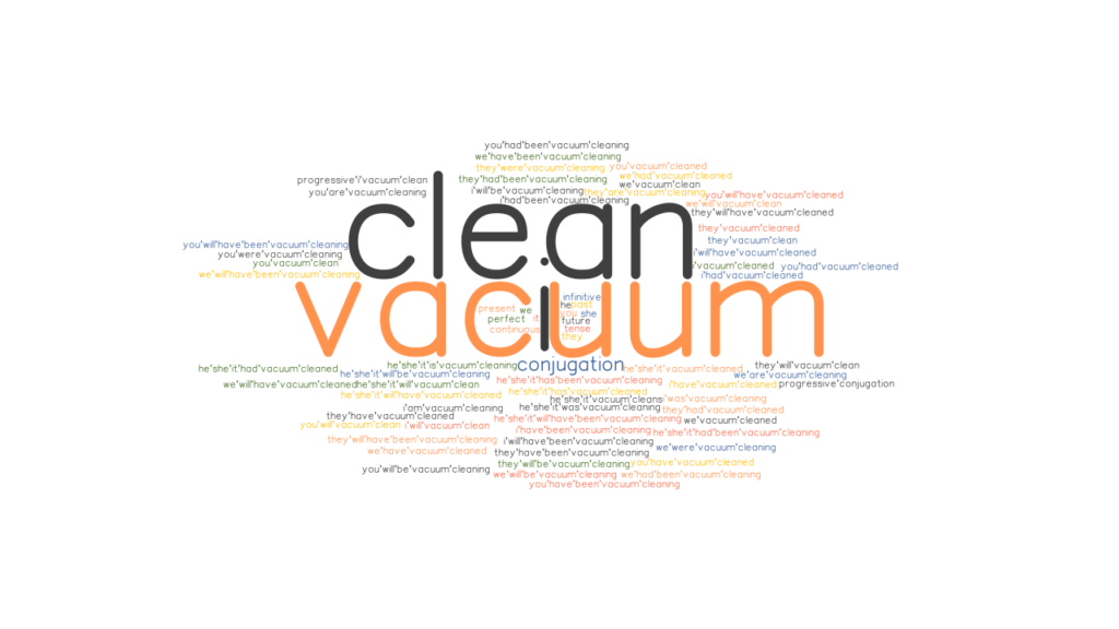 vacuum-clean-past-tense-verb-forms-conjugate-vacuum-clean