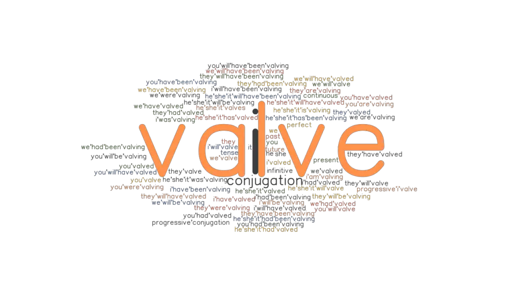 Valve Past Tense Verb Forms, Conjugate VALVE