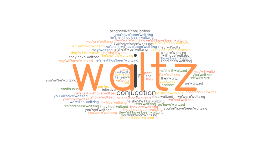 Waltz Past Tense Verb Forms Conjugate WALTZ GrammarTOP