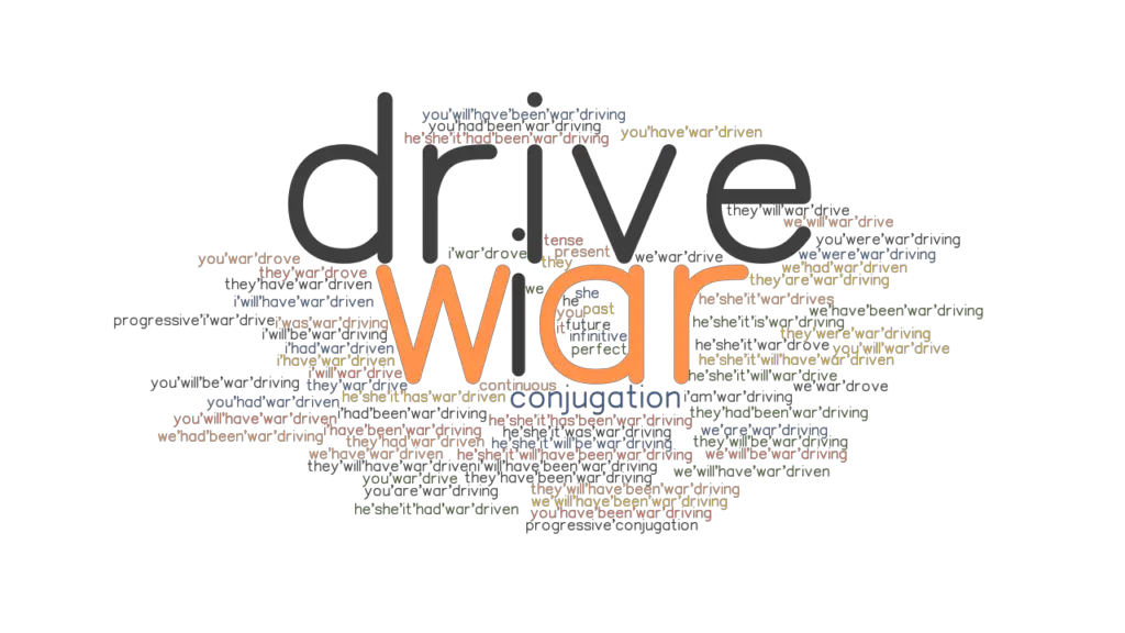 war-drive-past-tense-verb-forms-conjugate-war-drive-grammartop