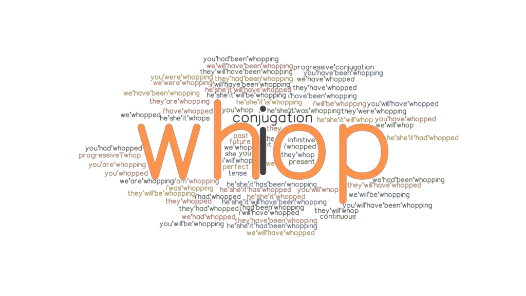 Whop Past Tense: Verb Forms, Conjugate WHOP - GrammarTOP.com