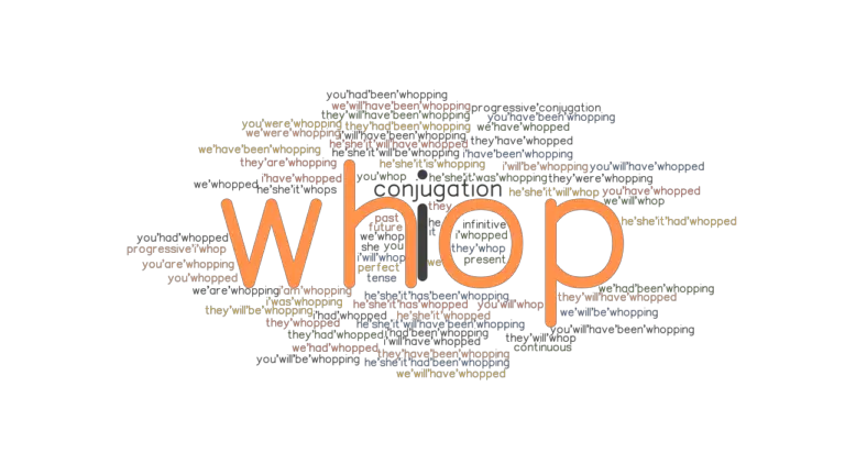 Whop Past Tense: Verb Forms, Conjugate WHOP - GrammarTOP.com